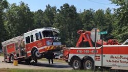 Michael Snider collided head-on with a Jones County, GA, apparatus responding to a shed fire at Snider&apos;s home, where his on-and-off-again girlfriend was later found neck and chest wounds.