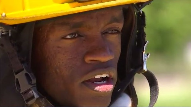 Mohamed Daoud is one of two Somali-American firefighters to join the St. Paul, MN, Fire Department this year.