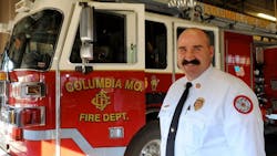 Columbia, MO, Fire Chief Randy White. Columbia, MO, Fire Chief Randy White.