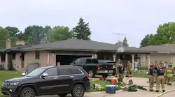 Two Sterling Heights, MI, firefighters were among five people hurt in a house fire Wednesday.