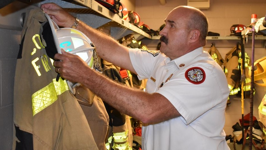 Columbia, MO, Fire Chief Randy White.