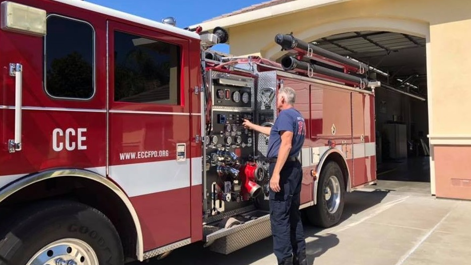 Brentwood CA East Contra Costa Fire District Station Plans Firefighters