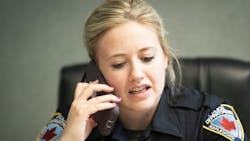 Maplewood, MN, police officer Ashley Bergeron, who has a psychology degree, says she eagerly volunteered to be part of the city's new mental health outreach unit. Maplewood, MN, police officer Ashley Bergeron, who has a psychology degree, says she eagerly volunteered to be part of the city's new mental health outreach unit.