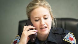 Maplewood, MN, police officer Ashley Bergeron, who has a psychology degree, says she eagerly volunteered to be part of the city's new mental health outreach unit. Maplewood, MN, police officer Ashley Bergeron, who has a psychology degree, says she eagerly volunteered to be part of the city's new mental health outreach unit.