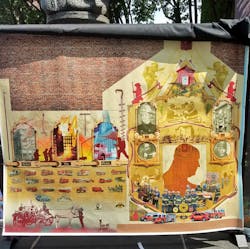 A design for a new mural celebrating the history of the Philadelphia Fire Department was unveiled Wednesday.