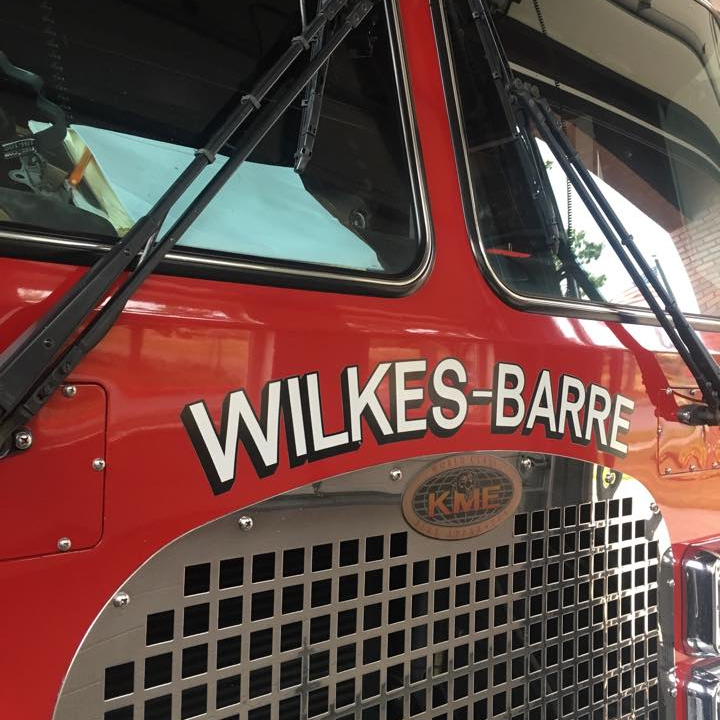 Wilkes Barre City Fire Dept Engine Pa 5d38795749ddb
