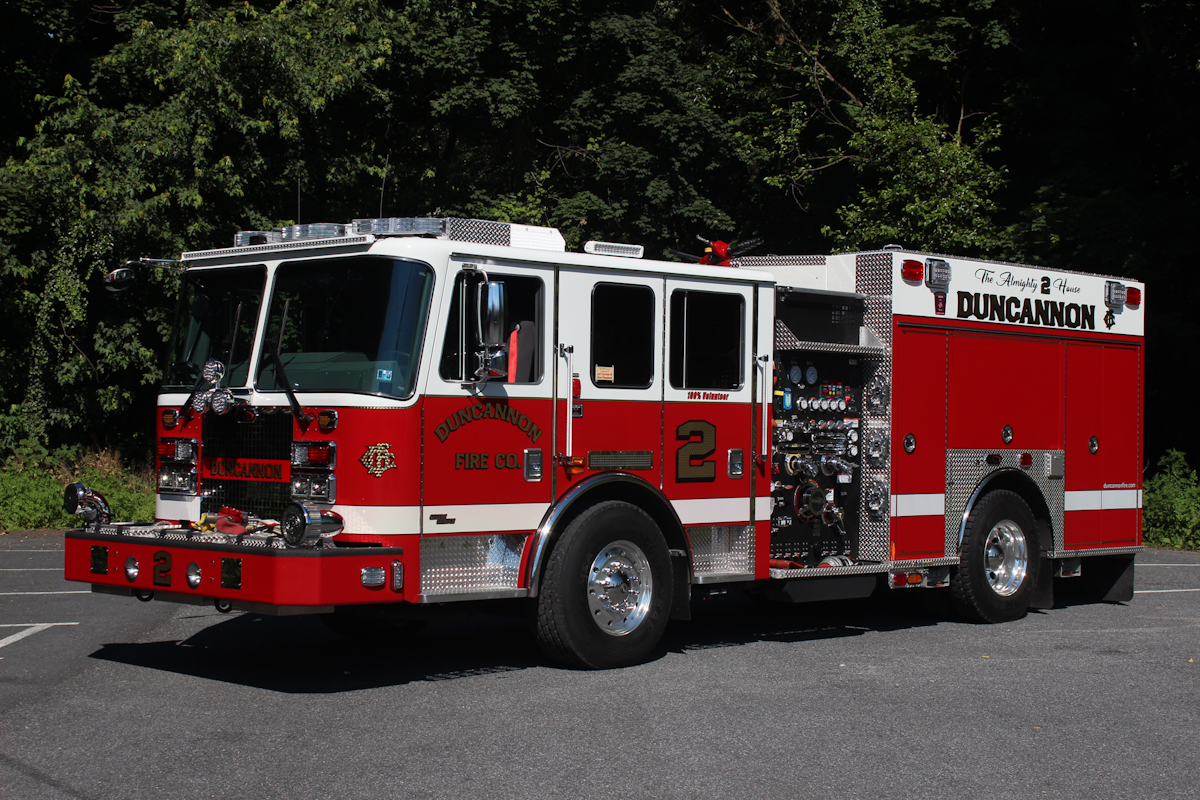 Duncannon, PA, Fire Co. Gets New Pumper Built by KME Firehouse