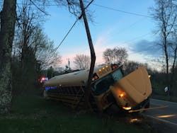 Size-up factors include area hazards, such as utility poles. Size-up factors include area hazards, such as utility poles.