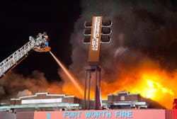 The pump operator should always get water first, but lighting is generally considered a task in most departments that can be easily accomplished by the chauffeur. The pump operator should always get water first, but lighting is generally considered a task in most departments that can be easily accomplished by the chauffeur.