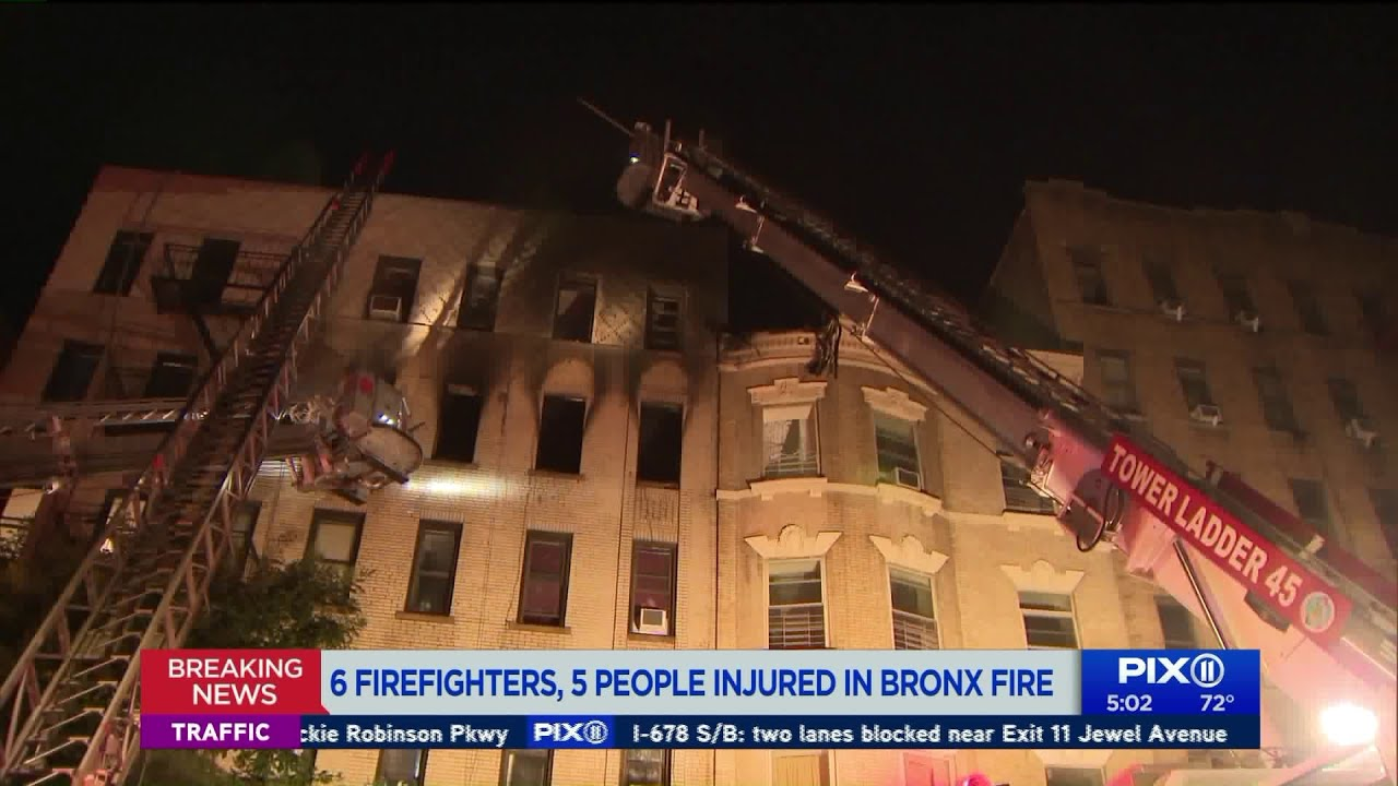 FDNY Firefighters Injured in 4-Alarm Apartment Fire | Firehouse