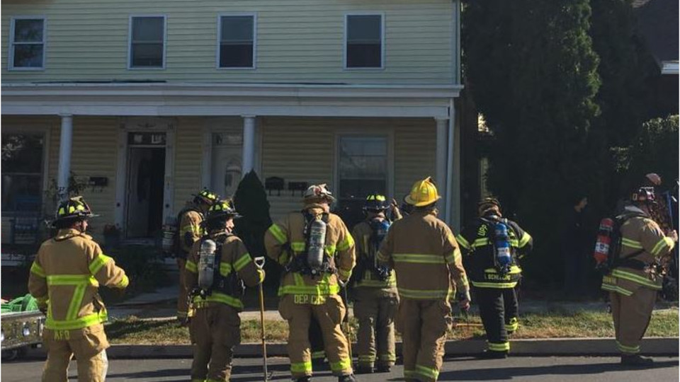 Firefighters with Citizens Fire & Rescue in Mechanicsburg, PA, in October 2017.