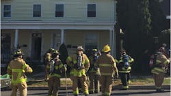 Firefighters with Citizens Fire & Rescue in Mechanicsburg, PA, in October 2017. Firefighters with Citizens Fire & Rescue in Mechanicsburg, PA, in October 2017.