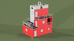 An artist&apos;s rendering of the Avon Fire Department&apos;s new training tower facility.