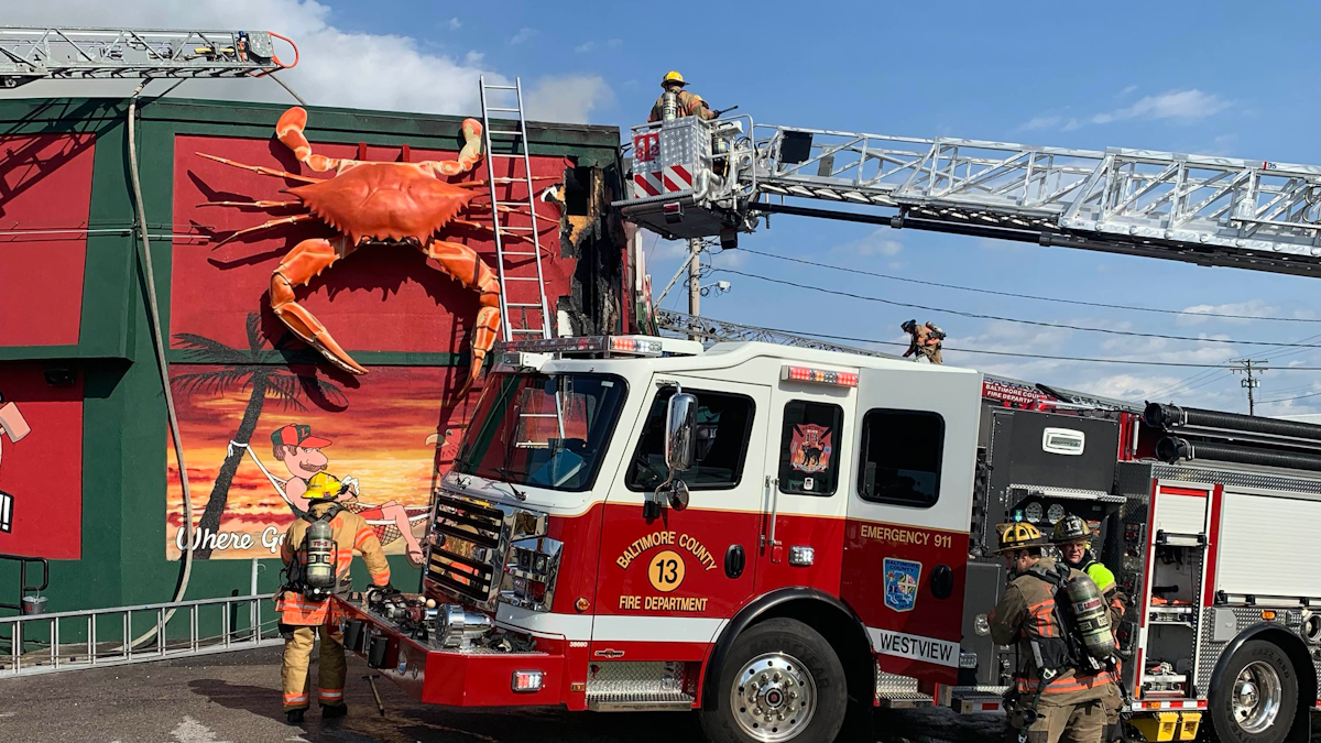 Two Catonsville Ma Firefighters Hurt Battling 3 Alarm Fire