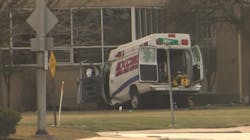 Three people were killed in a crash involving a private ambulance in March 2018 in Bellwood, IL. Three people were killed in a crash involving a private ambulance in March 2018 in Bellwood, IL.