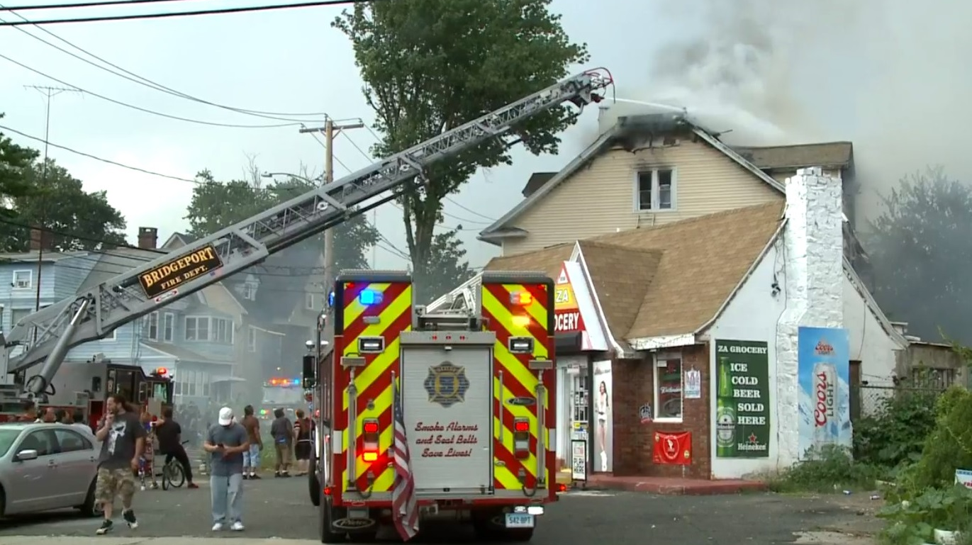 Two-Alarm Blaze Sends Bridgeport CT Firefighters To Hospital | Firehouse