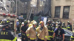 One person was killed and at least five other people were injured when a building under construction in the Bronx partially collapsed Tuesday, according to the FDNY.