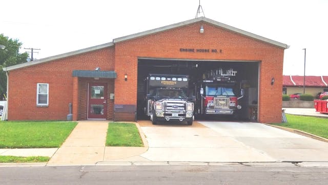 Edwardsville, IL, Fire Department&apos;s Montclaire Fire Station.