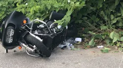 Johnston, RI, firefighter Richard Gemma was killed in a motorcycle crash Tuesday.