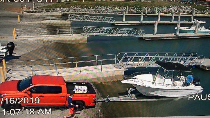 Multiple agencies are searching for two firefighters who went fishing Friday in Port Canaveral.