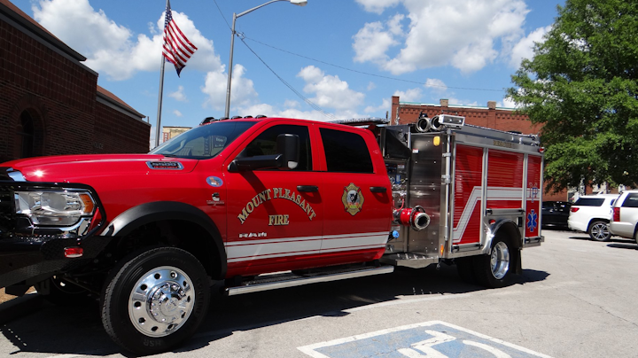 Mount Pleasant Fire Dept Apparatus (tn)
