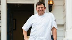 Chef and Thibodaux volunteer firefighter Nathan Richard.