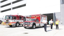The new fire station for the Howard County, MD, Department of Fire and Rescue Services will be staffed by six career firefighters across three shifts. The new fire station for the Howard County, MD, Department of Fire and Rescue Services will be staffed by six career firefighters across three shifts.