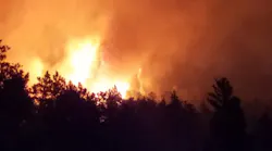 The 5.000-acre North Hillls wildfire near Helena, MT, caused the evacuations of nearly 500 homes in the area as firefighters fought the blaze for almost a week.