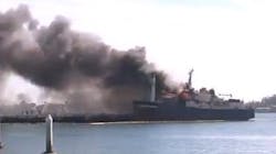 A newly hired consultant will look at how San Diego crews handle fires in San Diego Bay by examining how firefighters tackled a large boat fire in 2017. A newly hired consultant will look at how San Diego crews handle fires in San Diego Bay by examining how firefighters tackled a large boat fire in 2017.