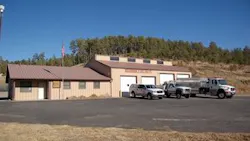 Ruidoso, NM, Fire Department's Station No. 2.