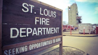 St Louis Fire Department Sign (mo)