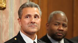 Cleveland Fire Chief Angelo Calvillo. Cleveland Fire Chief Angelo Calvillo.