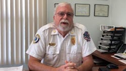 Groveland, FL, Fire Chief Willie Morgan.