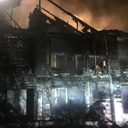 Tualatin Valley, OR, firefighters stopped a two-alarm Beaverton fourplex fire from spreading to nearby buildings early Thursday.