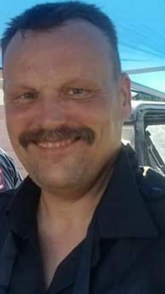 Grandview, IA, firefighter Devin Estabrook