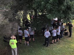 The instructors conducted a comprehensive pre-burn review. The instructors conducted a comprehensive pre-burn review.