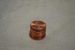 If you go with the assumption that ultra-high strength steel is typically 8-times stronger than mild steel, then a stack of eight pennies, approaching almost one-half inch thick, is what your rescue tool cutter must fight its&rsquo; way through when attacking the layers of steel inside this advanced steel B-pillar.