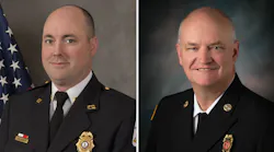The International Association of Fire Chiefs (IAFC), in partnership with Pierce Manufacturing, announced the 2019 winners of the annual “IAFC Fire Chief of the Year” awards at Fire-Rescue International (FRI) in Atlanta, GA. Volunteer Fire Chief, John Morrison, of the Vienna Volunteer Fire Department in Vienna, Virginia, (left) and career Fire Chief, James Clack, of the Ankeny Fire Department in Ankeny, Iowa, (right) are this year’s honorees.