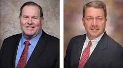 Chief Dennis Compton, l., and Troy Markel. Photo courtesy National Fallen Firefighters Foundation