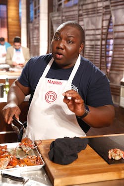 Cooking with lobster on MasterChef. Cooking with lobster on MasterChef.
