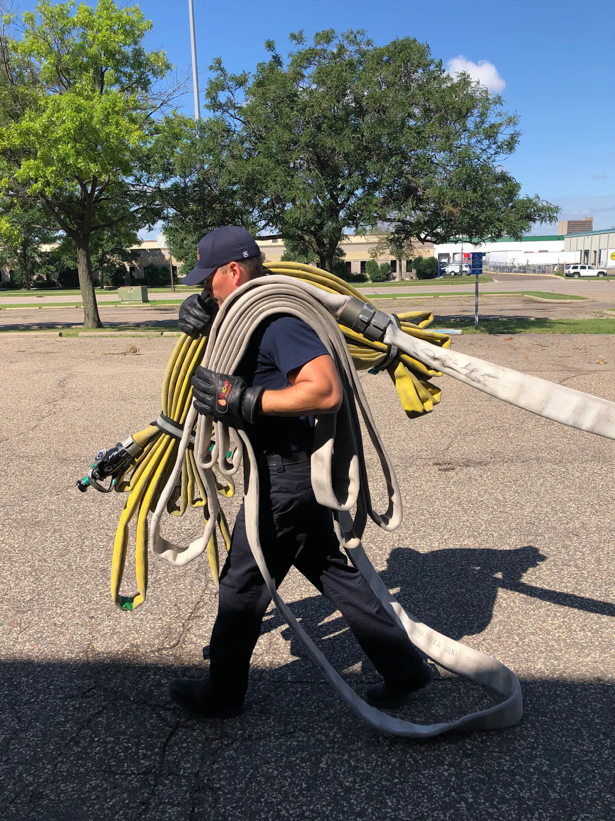 Double Stack Firefighter The Midwestern Static Load | Firehouse