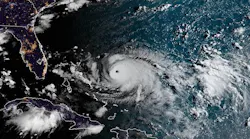 The center of Dorian was moving closer to the Bahamas Saturday morning, and an eye was now easily visible in satellite images.
