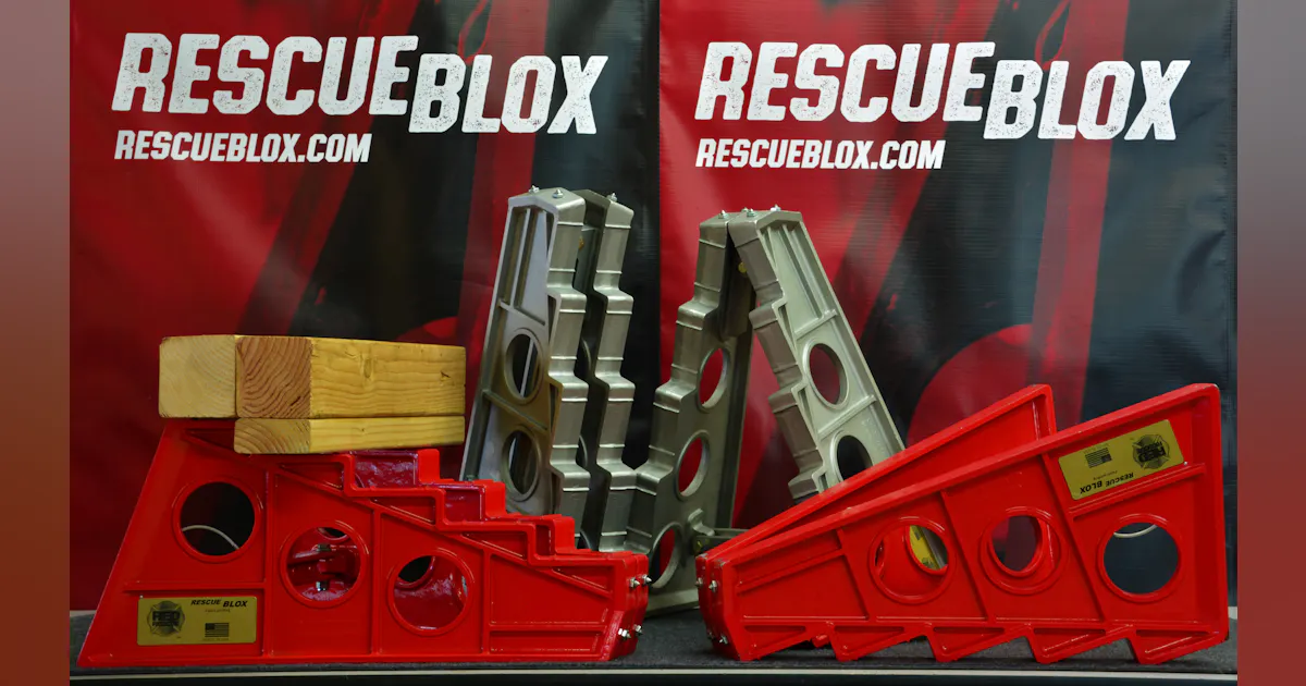 Escape Block Rescue RescueBlox Introduces a New One-Step Chock and Stable Cribbing Platform ...