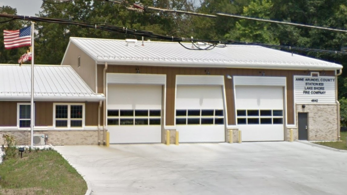 Anne Arundel County, MD, Fire Department's Lake Shore Station.