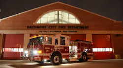Baltimore C Ity Fire Dept Engine (ma)