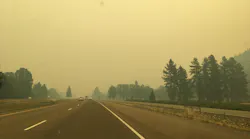 The Milepost 97 wildfire, south of Canyonville, OR, began from an illegal campfire July 24. So far, it's been the largest wildfire in the state this season.