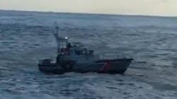 Gloucester, MA, firefighters, police and the U.S. Coast Guard rescued a 13-year-old boy who was swept out to sea Saturday.