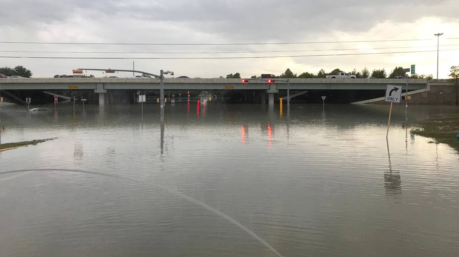 Severe weather caused by Tropical Storm Imelda has been blamed for the deaths of two people in southeast Texas this week.