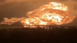 An explosion at a South Philadelphia oil refinery caused a three-alarm fire in June.