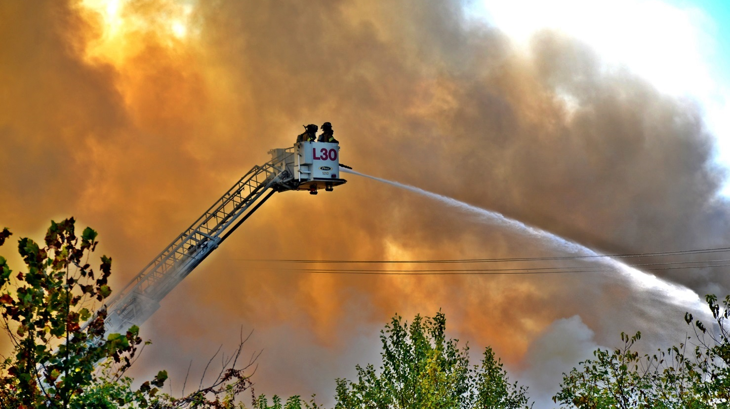 More than 90 firefighters and EMS members responded to a blaze at a Rocky Mount, NC, furniture manufacturer Thursday.